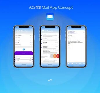 iOS13 Mail App Concept by Sergio on Dribbble.