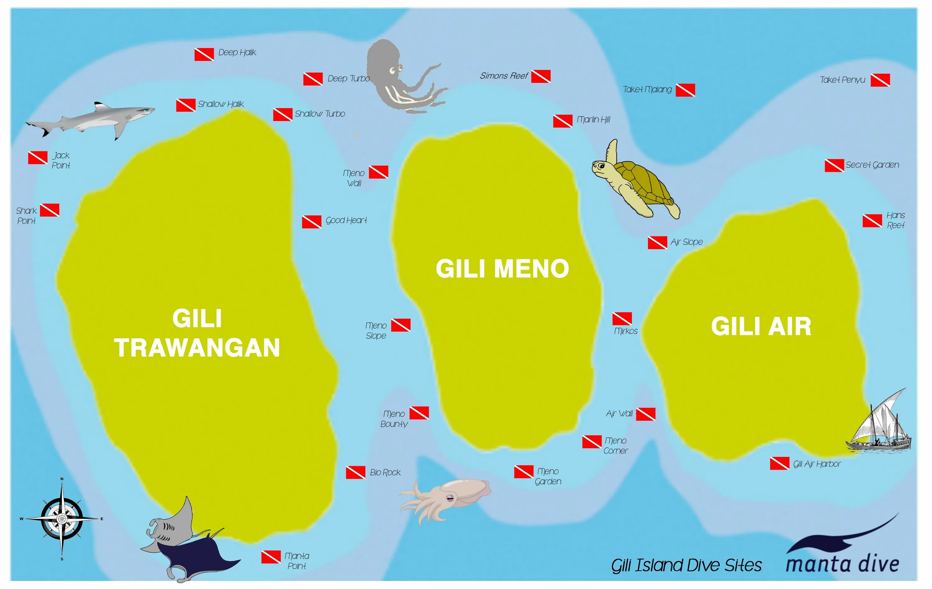 Острова Гили (Gili islands). Подробный путеводитель - Nomadz.life