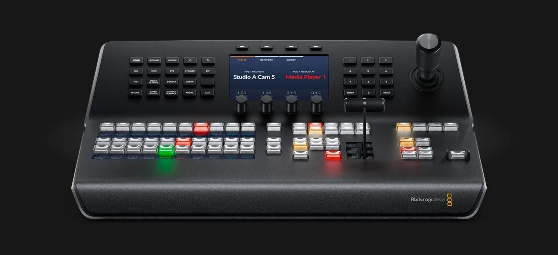 Blackmagic studio pro. Blackmagic Atem 1m/e. Atem 1 m/e видеомикшер.