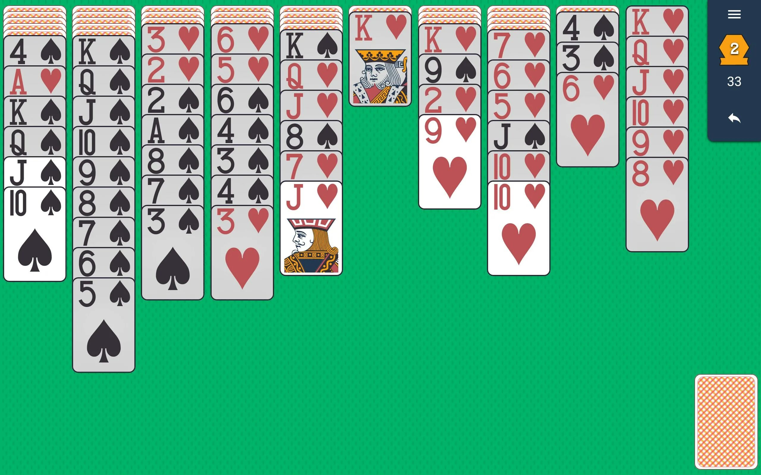 Игра Spider Solitaire. Паук пасьянс масти. Пасьянс паук 124 масти. Пасьянс "паук" 2. Игра карты пасьянс паук две масти