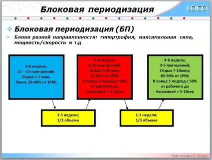 Блоковая периодизация спортивной тренировки