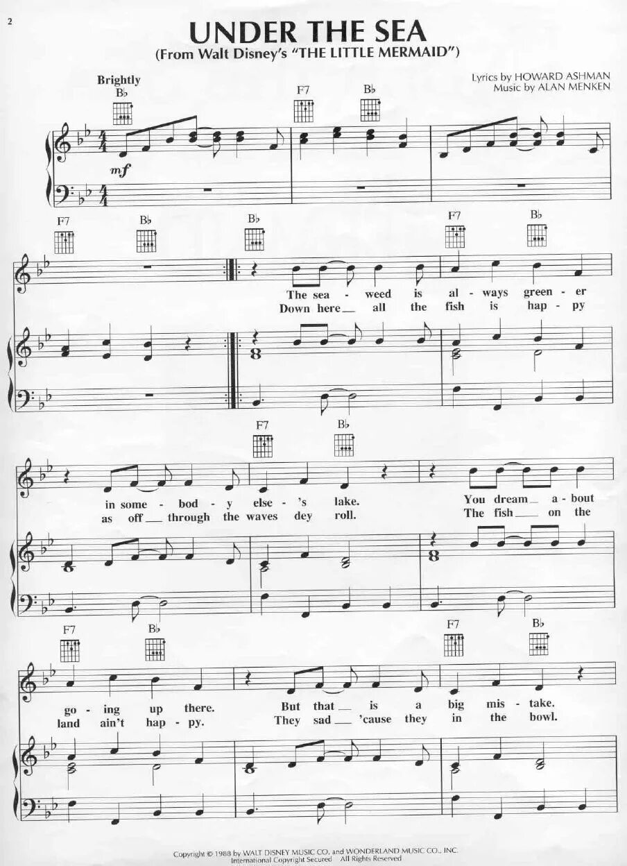 Sea note. Under the sea ноты для фортепиано. русалочка ноты для фортепиано under the sea. в мире морском русалочка ноты для фортепиано. русалочка ноты для фортепиано.