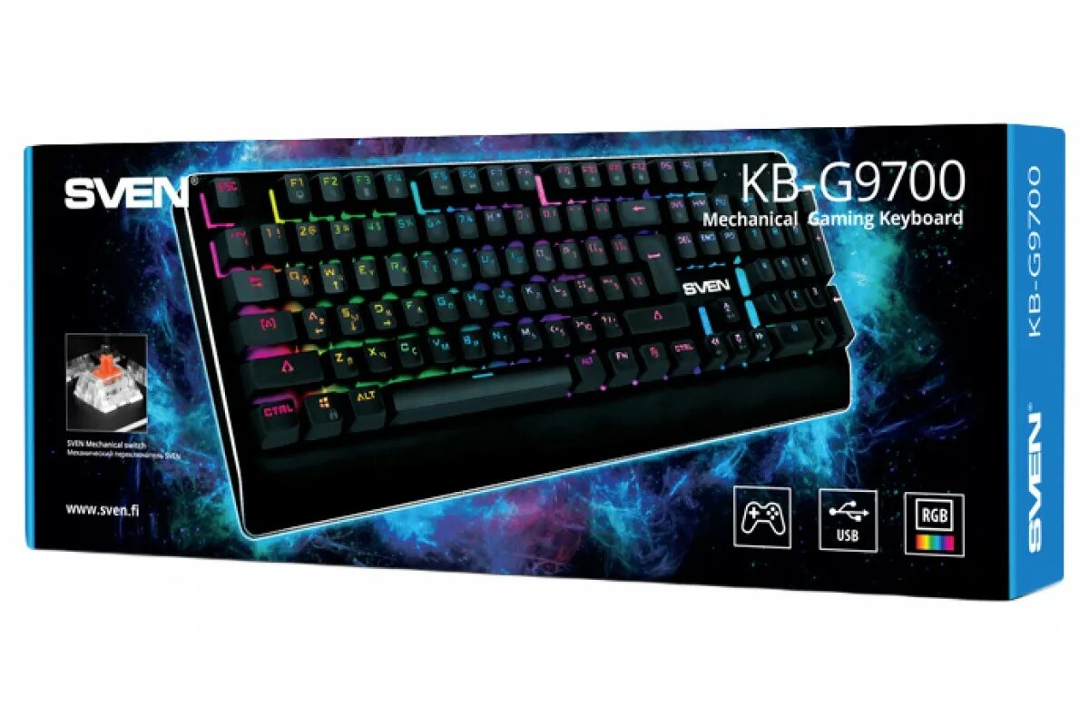 Sven g8000. Клавиатура механическая sven kb-g9700 игровая. sven kb-g9700 mechanical black usb. клавиатура свен kb g9700. sven 9700 клавиатура.