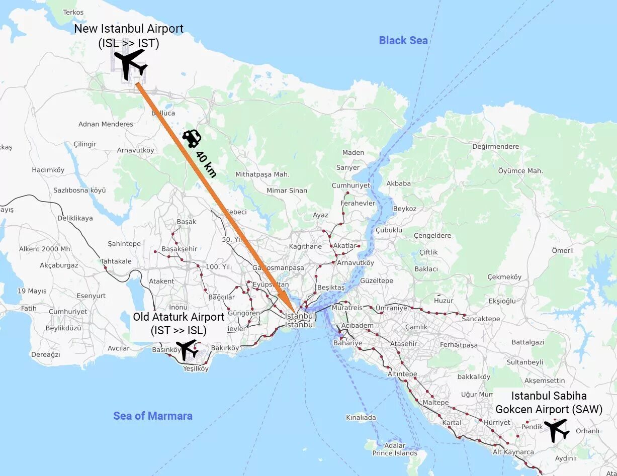 Аэропорт ist saw. Расположение аэропортов в Стамбуле на карте. Старый аэропорт Стамбула на карте. Аэропорты Стамбула на карте. Стамбул аэропорты международные на карте.