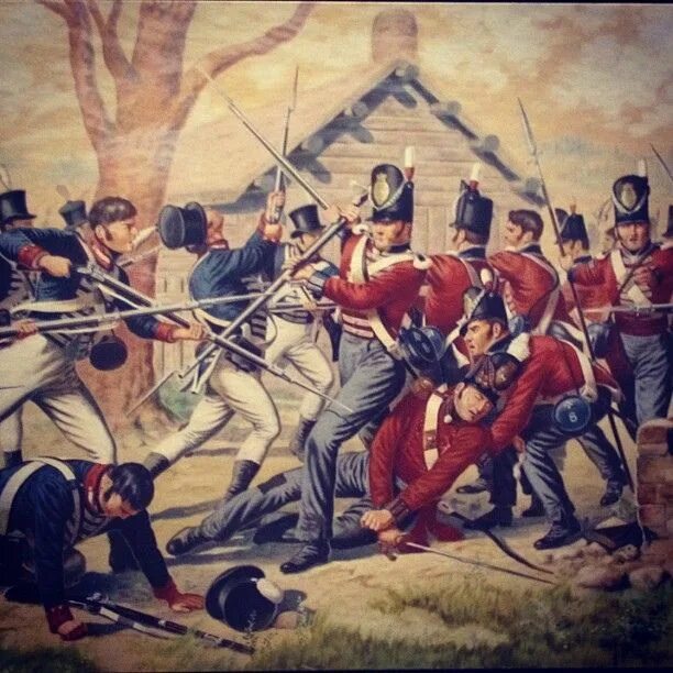 Battle of york. Нью Йорк 1812.