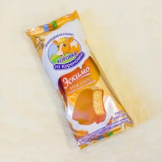 Эскимо коровка крем брюле