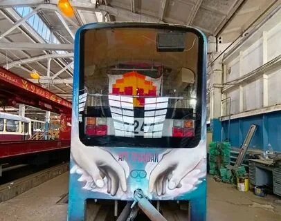 Арт трамвай нижний новгород
