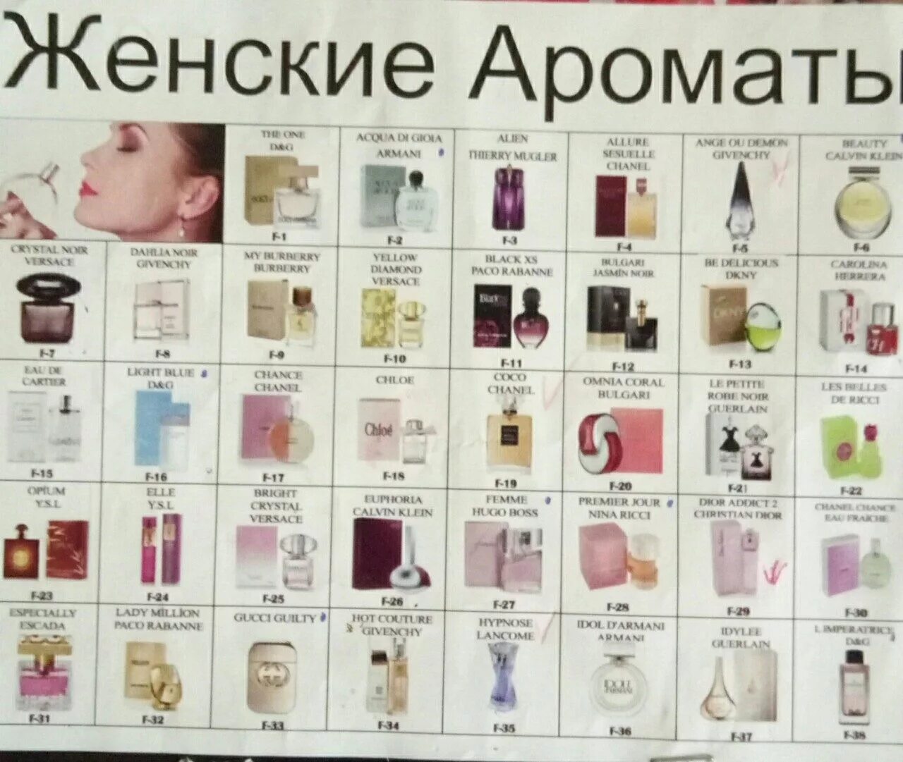 Эссенс каталог духов с номерами женские: найдено 86 картинок