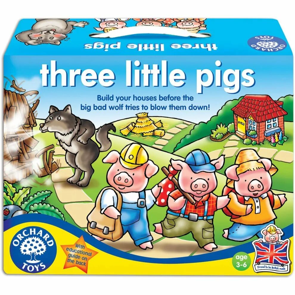 Three little. Игра three little pigs. the three little pigs настольная игра. игра три поросенка. игра три поросенка с-663.
