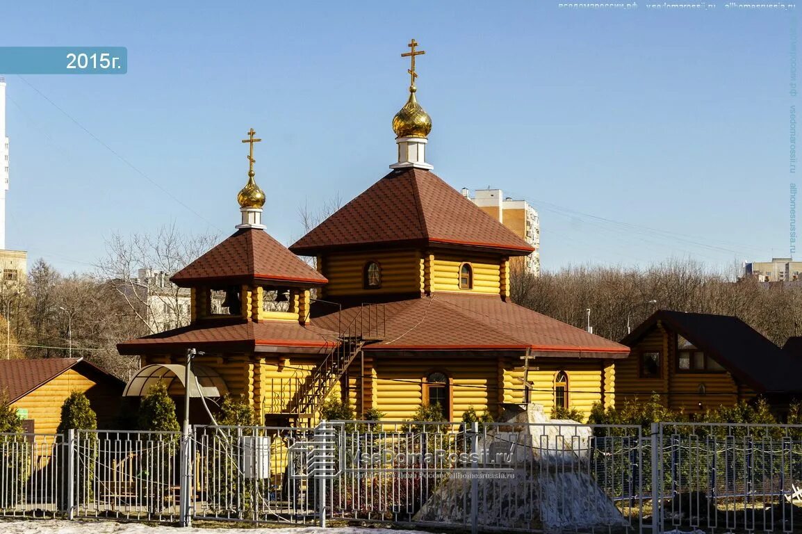 Храм всех святых в Черемушках.