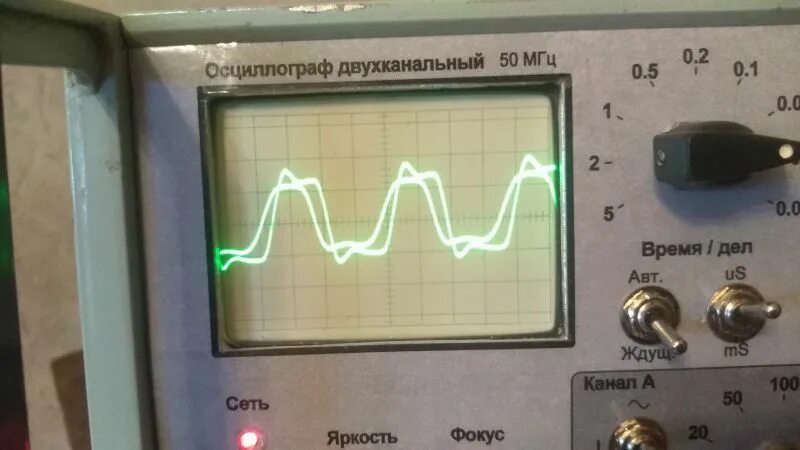 Регулировка осциллографа. Регулировка осциллографа