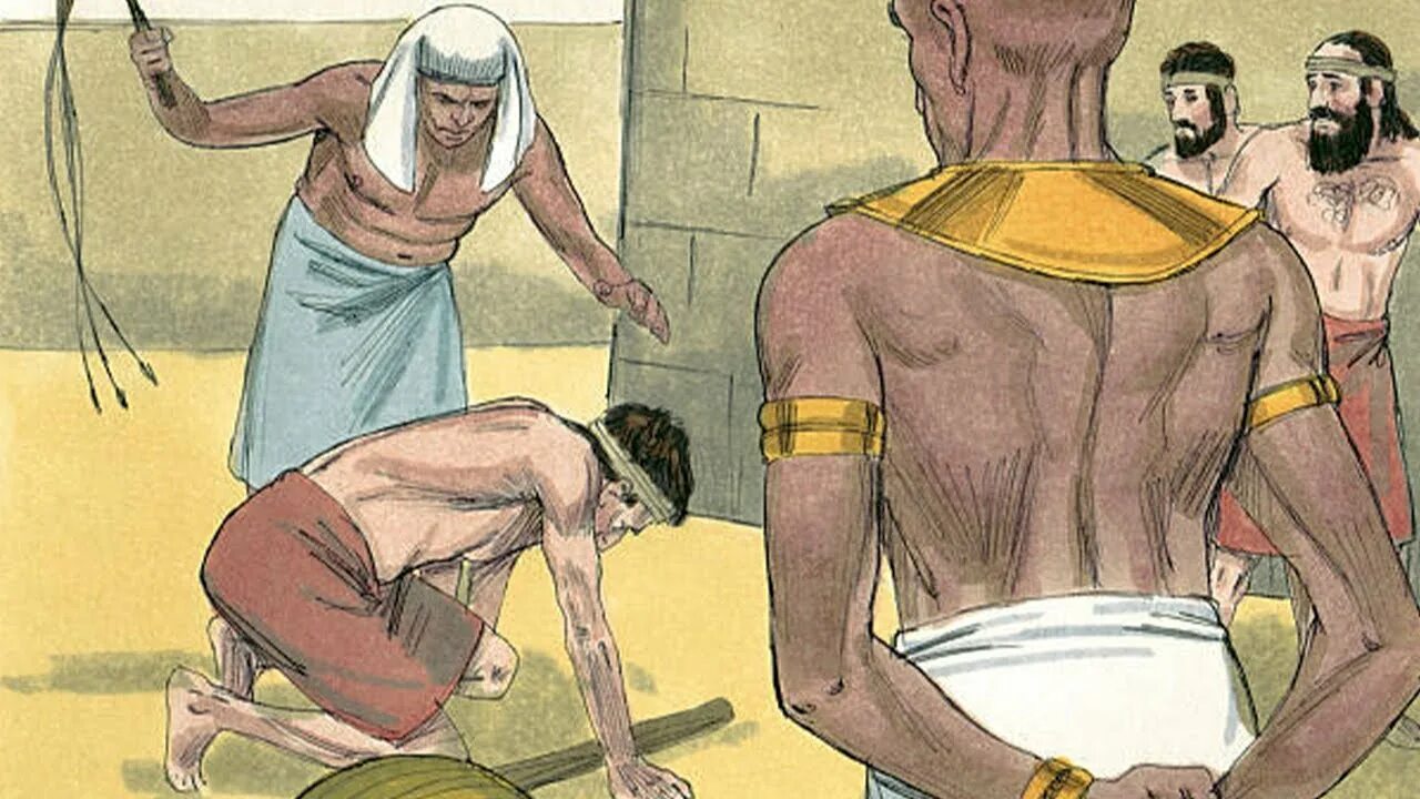 Как выглядели рабы в древнем египте Israelites making bricks for Egyptian task-masters Ancient israelites, Egypt cra