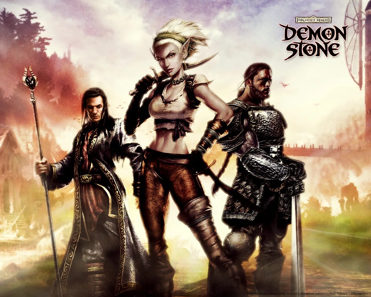 Realm stone. Demon Stone игра. Forgotten Realms: Demon Stone игра. Игра Demon Stone 2. Забытые королевства (Forgotten Realms).