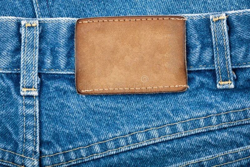 Vintage Jeans Label Layout Stock Template Adobe Stock