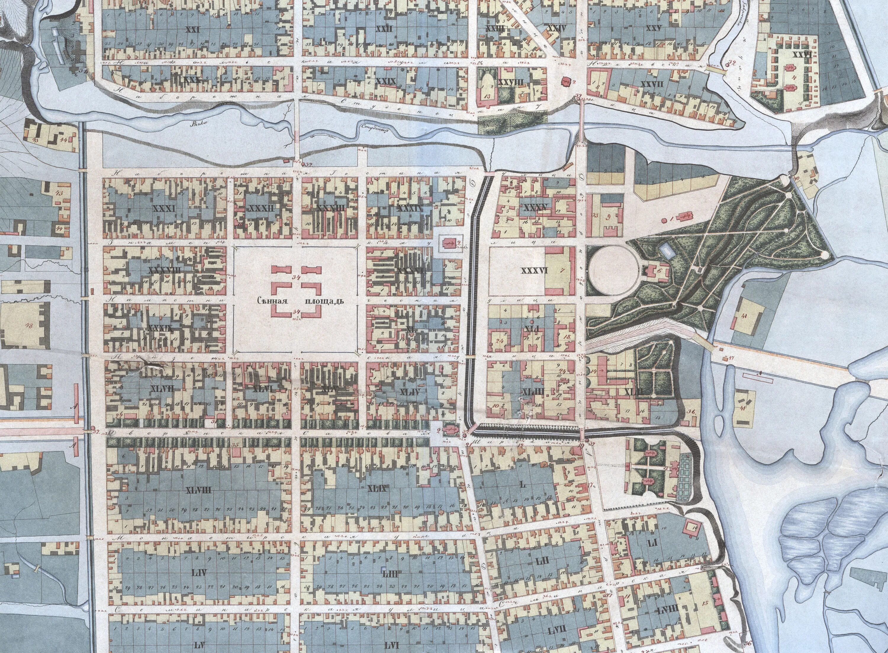 генеральный план города тамбова 1781 года. план города тамбова до революции. карта тамбовской губернии 1832. план города тамбова 1856 года. тамбов старый план.