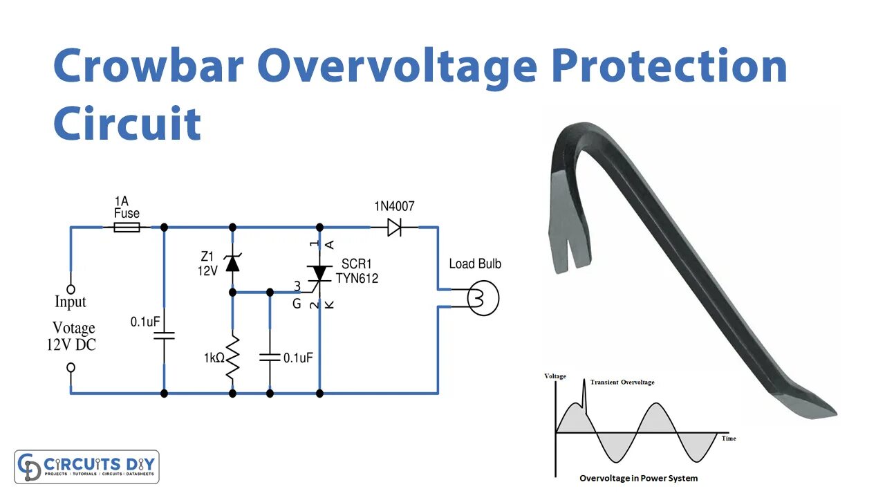 Over voltage. Overvoltage Protection circuit. Crowbar (circuit). Кроубар диод. Over Voltage Protection circuit.