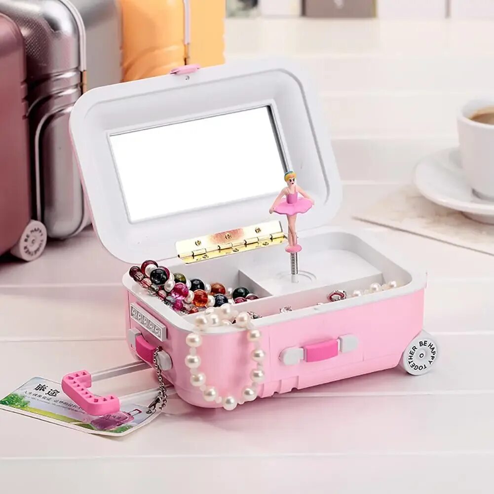 Подарок для девочки 9 лет. Jewelry box шкатулка чемоданчик. подарок для девочки. шкатулка для украшений для девочки. подарки для подростков девочек.