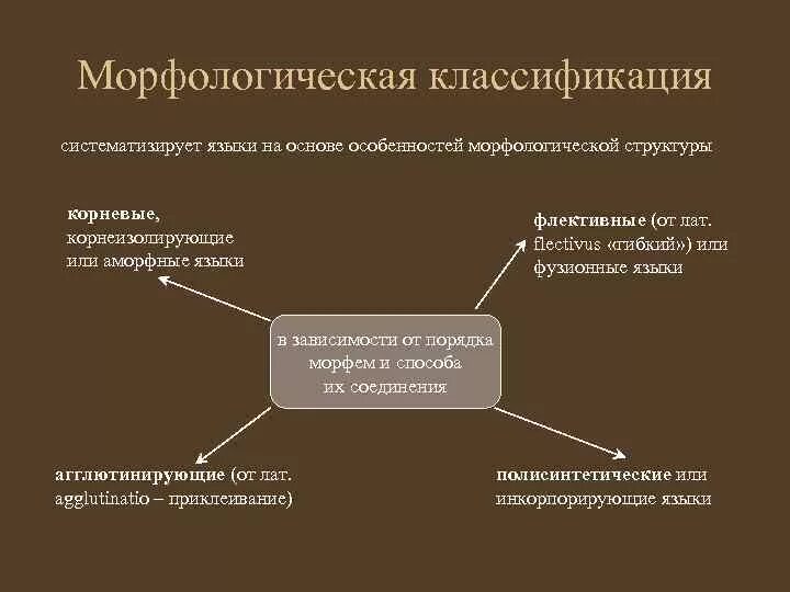 Системы классификации языков. Системы классификации языков