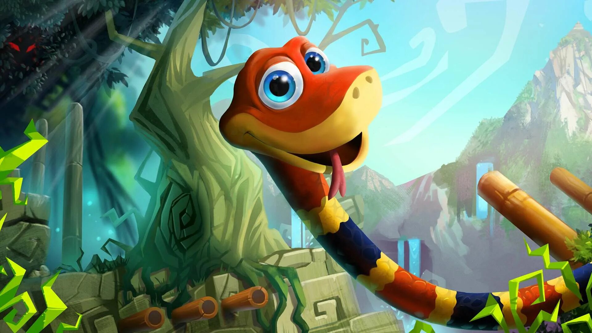 Снейк пасс. Snake Pass Нинтендо. Змейка игра. Фон для игры змейка.