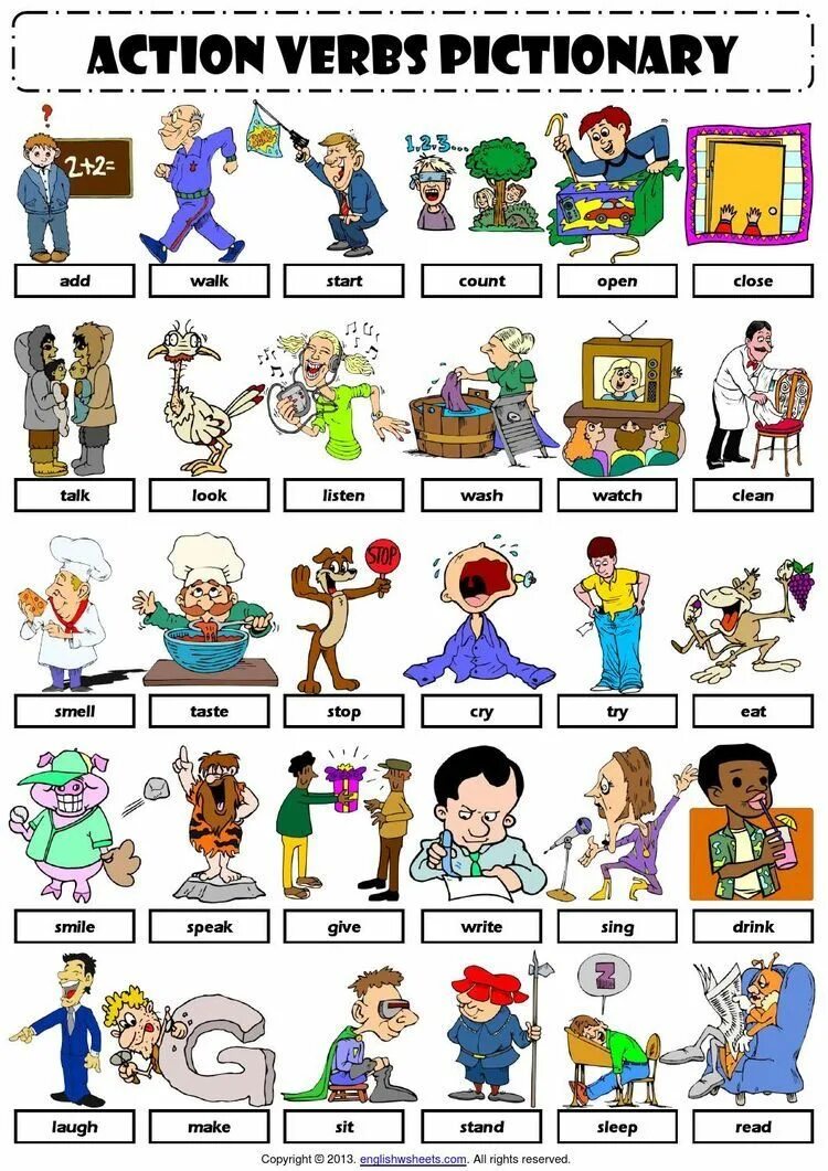 Action verbs в английском. English verbs for Kids. Verbs in English for Kids. Английские глаголы в картинках. Learn new vocabulary