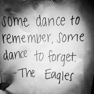 Song dance to forget