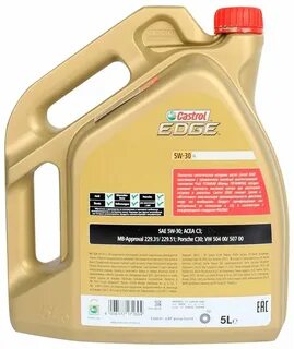 Масло castrol edge 5w 30 ll