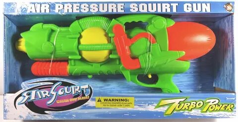 Air Squirt Air Pressure Turbo Power Water Squirt Gun фото.