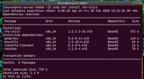 Nfs server