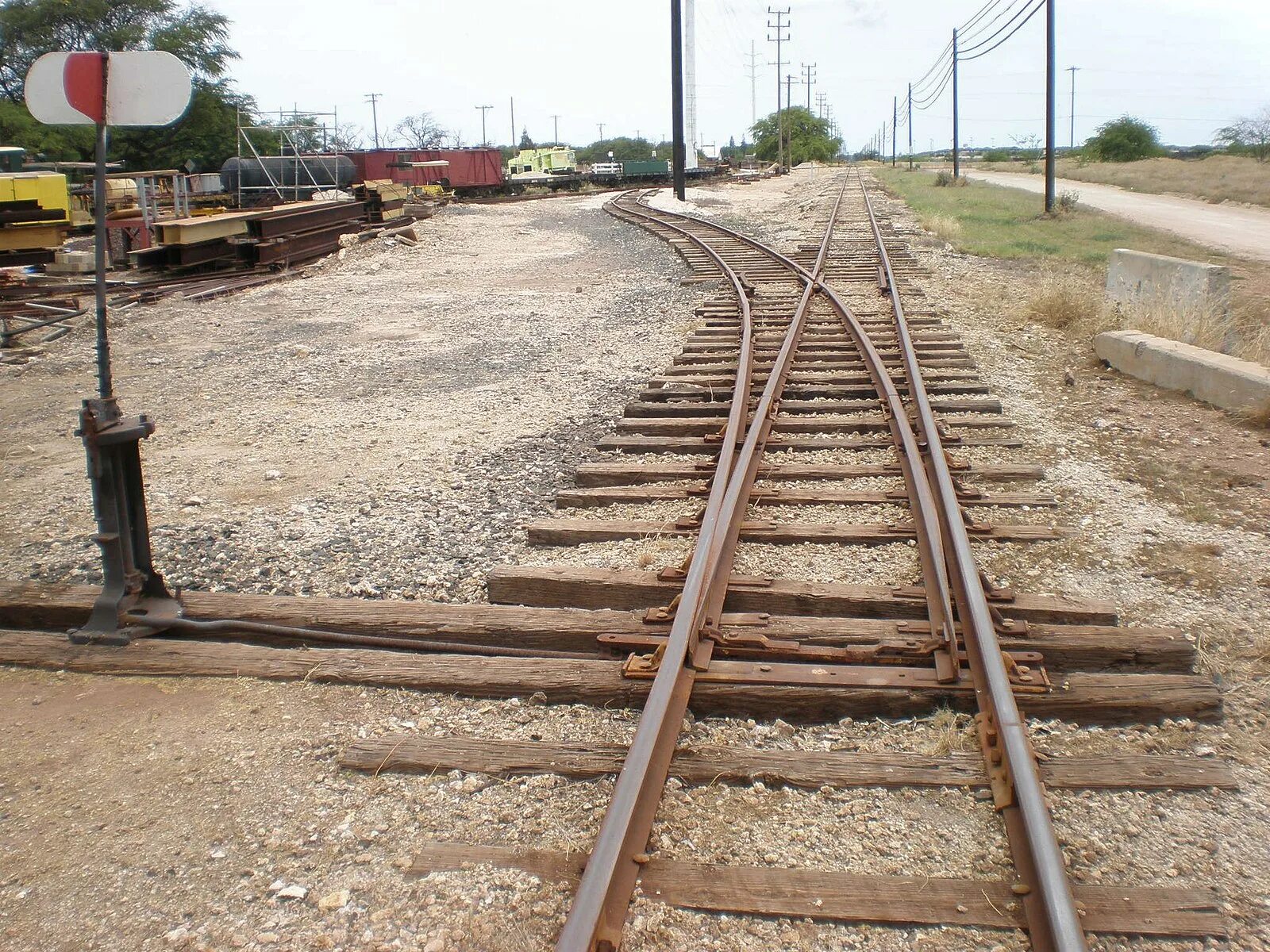 Track 91. Railway Yard. Old Railway Switch. Rail. NIMBY Rails.