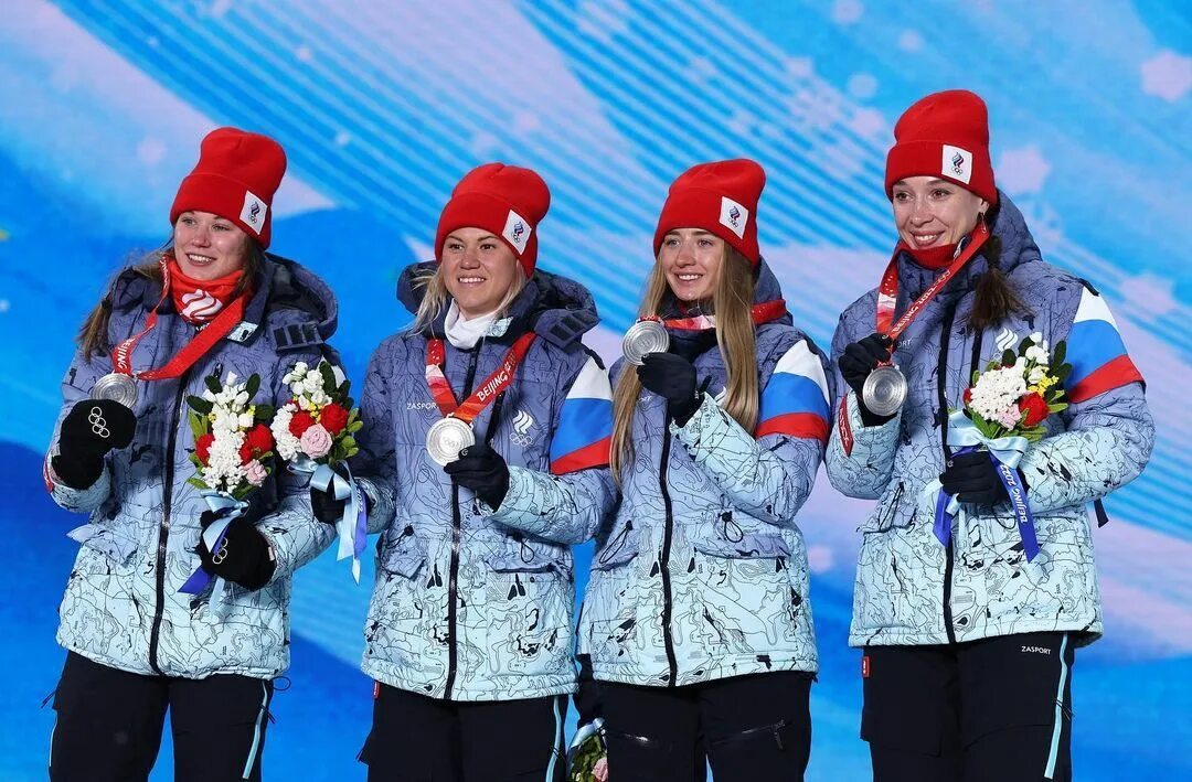 Женская сборная России по биатлону 2022. Женская сборная по биатлону на Олимпиаде 2022.