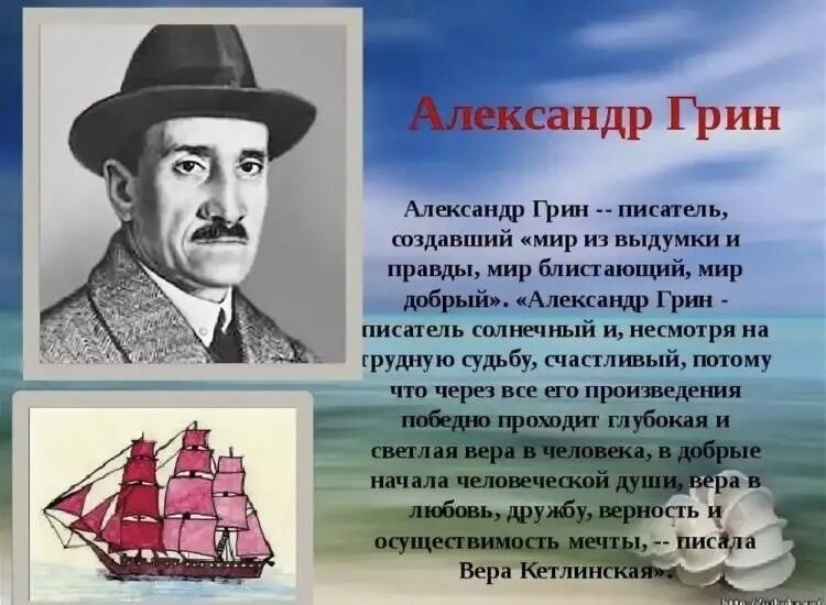 Биография Грина. Краткий рассказ грина