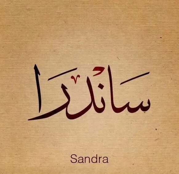 My name is sandra. My name is sandra