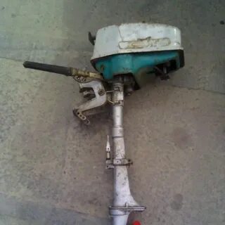 Лодочный мотор салют