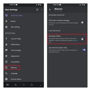 Получить активного разработчика discord