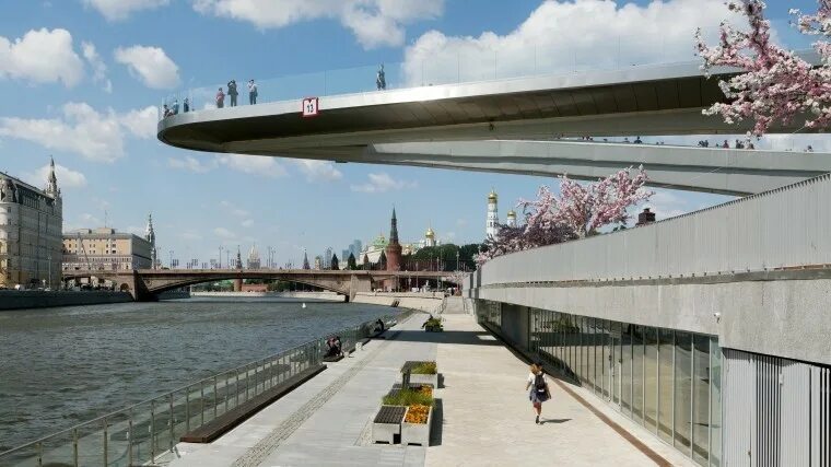 Парящий мост теплоходные прогулки и экскурсии с видом на Парящий мост
