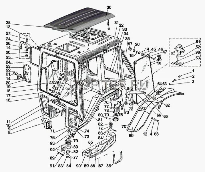 Мтз 82 крыша кабины. Кабина УК МТЗ 80. Схема кабина трактора МТЗ 1523 Крылья. Кабина 80-6700010-б МТЗ. Крепление кабины МТЗ 80 задние.