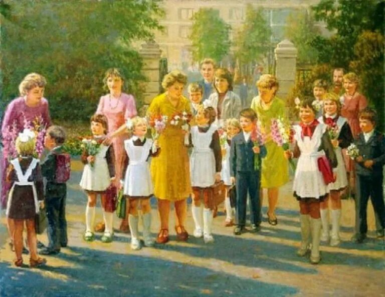 День учителя картины художников. Картина школа. День учителя картины художников. Учитель в живописи. Ученик живопись.