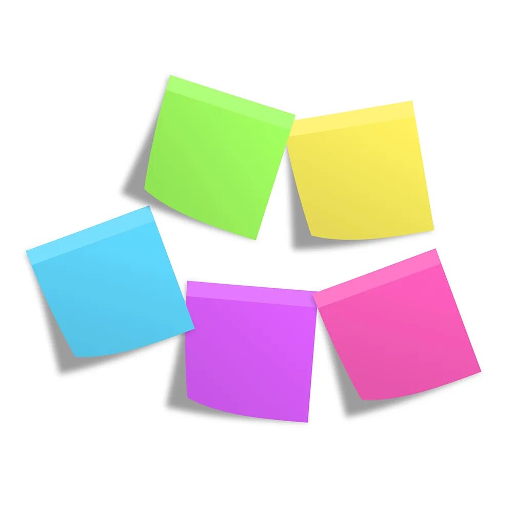 Sticky notes. Sticky notes