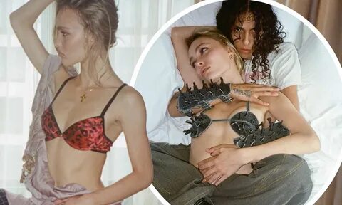 Lily-Rose Depp shares racy images with girlfriend 070 Shake that includes a...