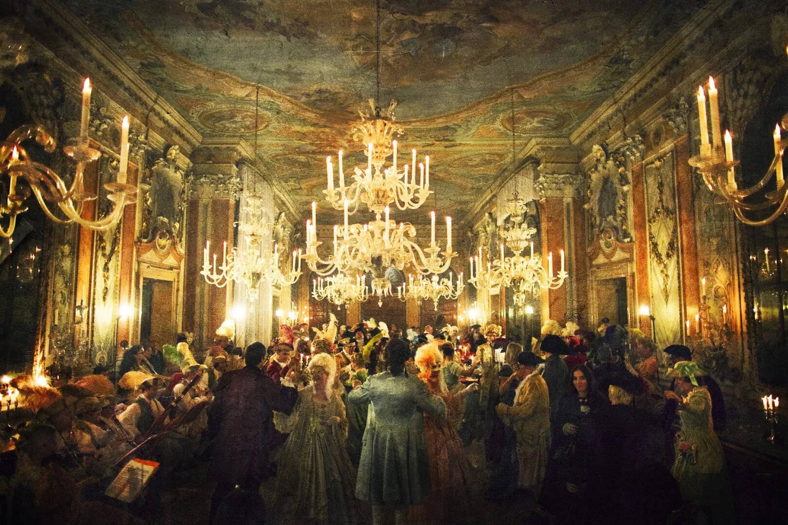 Балл во дворце. Бал дожа в Венеции. Палаццо Пизани-Моретта. Франция 18 век Версаль бальный зал. Бал маскарад Барокко.