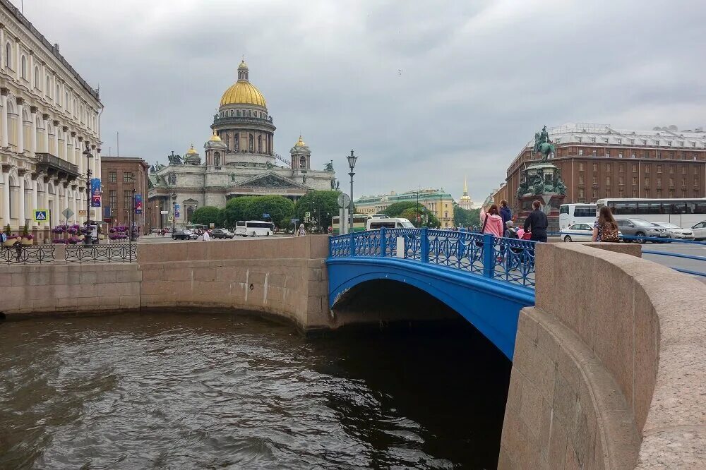 Синий мост санкт петербург