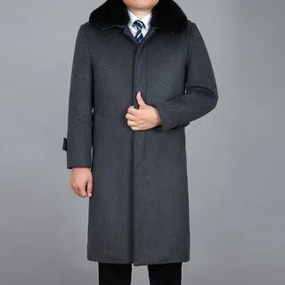 Пальто мужское зимнее шерсть