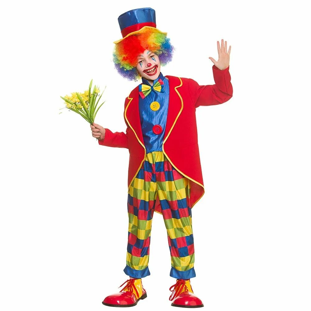 Вход клоуна. Клоун. Костюм клоуна. Костюм клоуна в цирке. Костюм клоуна для детей.