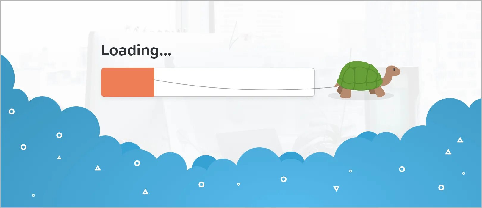 Slow loading. Slow loading web page. pregress slow. slow content video loader.