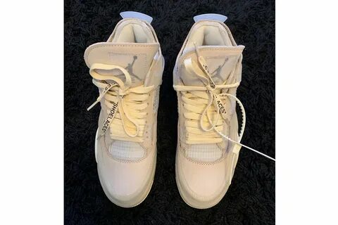 Nike off white jordan 4