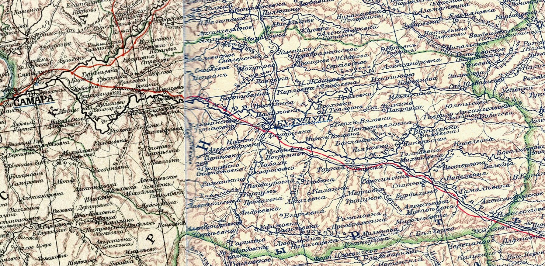 Населенный пункт бузулук. Карта Бузулукского уезда Самарской губернии 1850. Бузулукский уезд карта 1912. Бузулукский уезд Самарской губернии. Старая карта Бузулукского района.