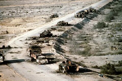 Destroyed vehicles