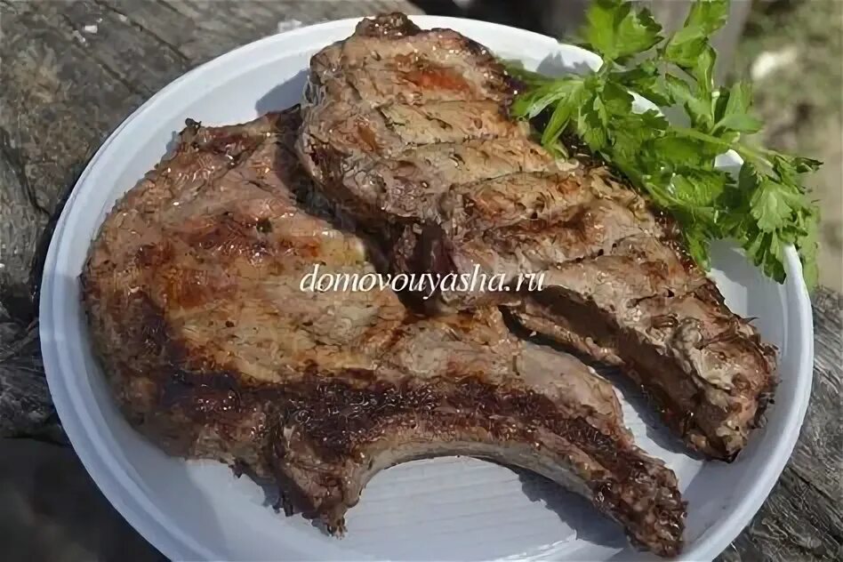 Как вкусно замариновать антрекот. Антрекот по сигайски.