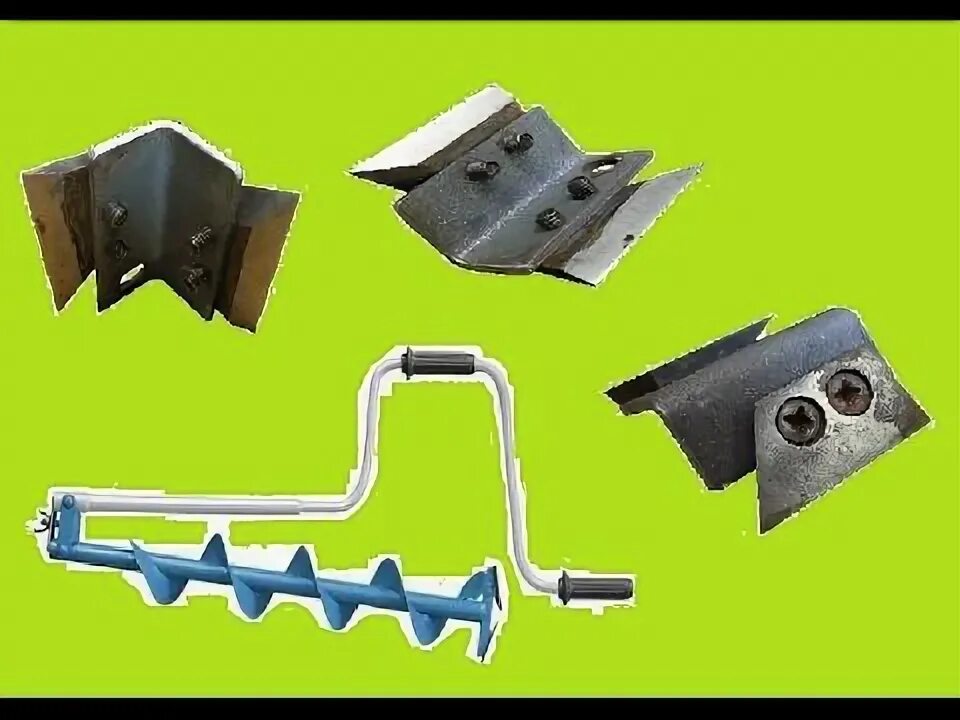 Как заточить ножи на буре для зимней