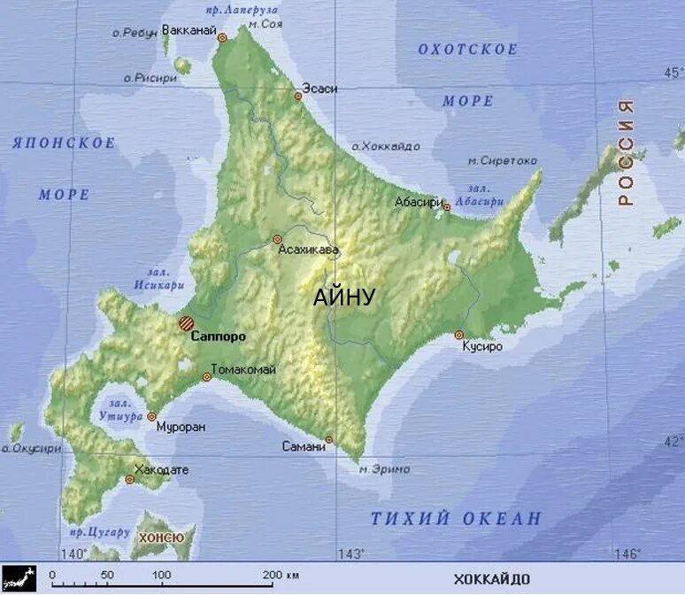 Остров Хоккайдо физическая карта. Остров Хоккайдо на карте. Остров Хоккайдо на карте Японии. Остров Хоккайдо географическая карта.